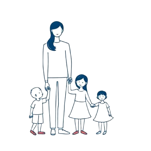 Ilustração de Família